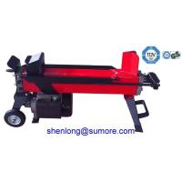 Buy cheap cheap 5 ton horizontal hydraulic electric screw log splitter with CE GS TUV product