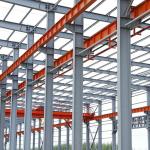 Prefab Steel Buildings Light Steel Structure Door Frame with Welded Design