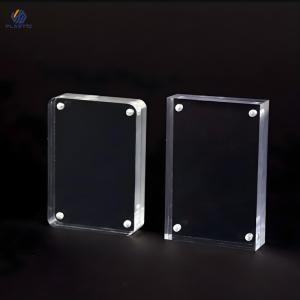 Buy cheap Magnetic Acrylic Picture Frame 8mm Thickness Clear Standing Frame Customizable product