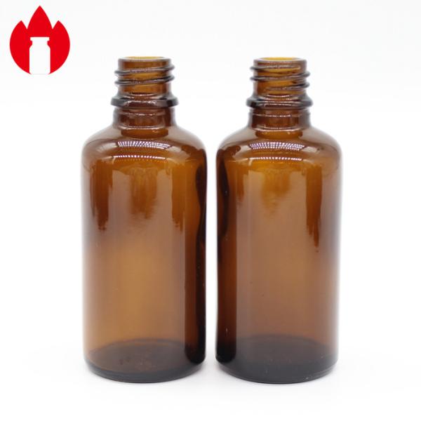 Buy cheap 50ml Amber Essential Oil Glass Bottle Soda Lime Glass from wholesalers