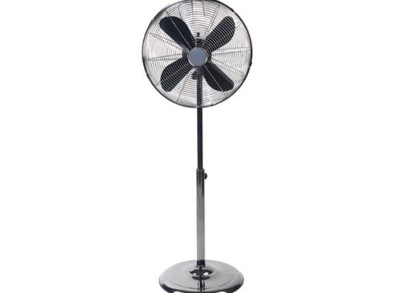 Buy cheap 45W Height Adjustable Retro Quiet Floor Fan For Office , Kitchen , Hospital from wholesalers