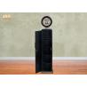 Buy cheap CD DVD Multimedia Cabinet Wooden Floor Rack Furniture MDF Storage Cabinets Black Color from wholesalers