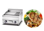 Electric 50Hz 6KW Commercial Countertop Griddle