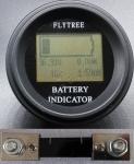 200V400A Round Coulometer lithium LiFePO4 battery real capacity LCD electric