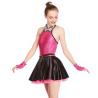 Buy cheap Fancy Girls Jazz Dance Dress with Rhinestones Chocker Collar Dance Competition Costumes from wholesalers