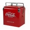 Buy cheap Portable SGS Red 13L Metal Retro Cooler / Vintage Metal Cooler Box from wholesalers