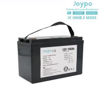 Buy cheap Deep Cycle Lifepo4 Marine Lithium Battery 12.8V 100Ah IP67 Waterproof For Boat product