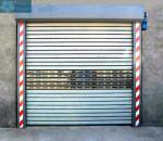 Aluminium Alloy 380V 3000mm Height Speed Roll Up Doors