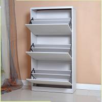 Buy cheap Bedroom Hardware Fitting 63*24*123cm Mirrored Shoe Cupboard product