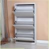 Buy cheap Bedroom Hardware Fitting 63*24*123cm Mirrored Shoe Cupboard from wholesalers