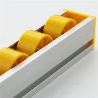 Buy cheap Width 39mm JY 2045C Aluminum Roller Track PP Roller Rail Track product