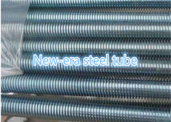 Buy cheap Alloy / Stainless 304 / 201 Threaded Steel Rod Plain Black Color Zinc Plated from wholesalers