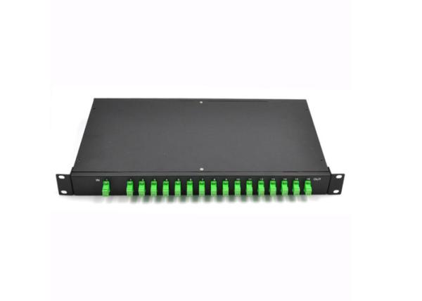 Buy cheap 1xN, 2XN 19" Rack Mounted Fiber Optic Cable Splitter With Galvanized Steel For Easy Installation from wholesalers