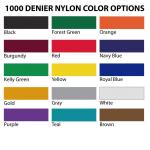 NYLON WATERPROOF DOUBLE LARGE BELT BAG MONEY BAG - CUSTOM MADE