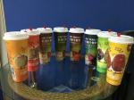 Wholesale disposable custom logo printed 500ml round IML container hot and cold