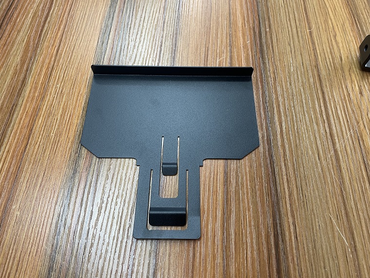 Copper SS Sheet Metal Fabrication Custom Black Powder Coated Rack Drummy Cover Mounting Bracket