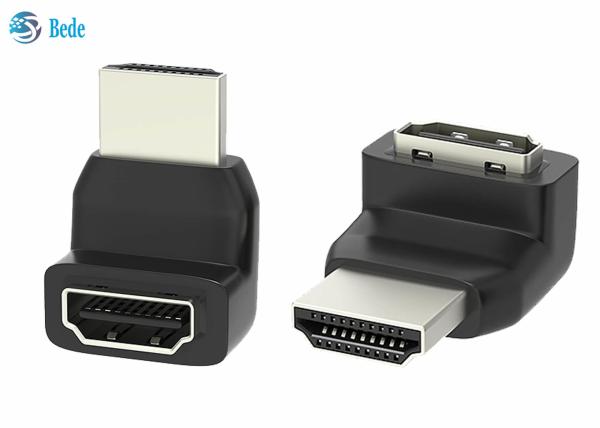 Buy cheap 270 Degree HDMI Adapter Right Angle HDMI Male to Female L Converter 3D 4K Supported from wholesalers