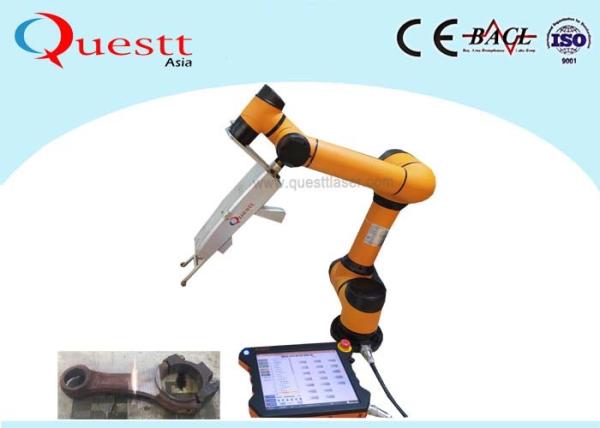 Buy cheap 300W 6 Axis Robotic Arm Fiber Laser Cleaning Machine from wholesalers