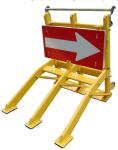 Anti Collision 25kg Car Park Stoppers