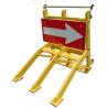 Buy cheap ISO9001 320*1070*860mm Security Wedge Barriers from wholesalers