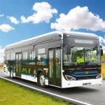 12M Public Transportation Electric Battery Bus City Bus 46 Seats Luxury Bus