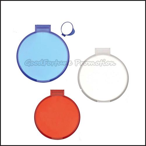 Buy cheap Hot Sale Portable double side promotional fold portable make up cosmetic mirror gift from wholesalers