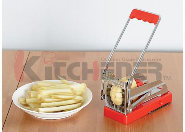 Solid Aluminum Alloy French Fries Cutter Durable Anti Corrosion With 3 / 8"