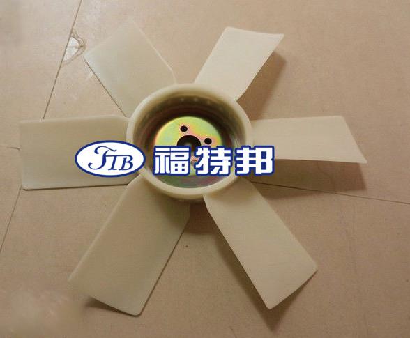 SK200-5 6D31 ME018185 Engine Excavator Spare Parts Engine Plastic Cooling Fan