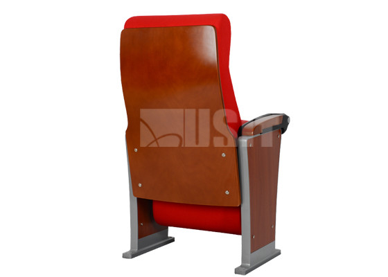 Plywood Seat Pan Commercial Theater Seating Upholstery Fabric Leather Surfaced