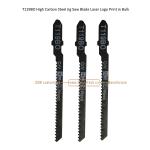 T119BO Carbon Jig Saw Blade Laser Logo Print in Bulk size:82mmX6x12T, Cutting