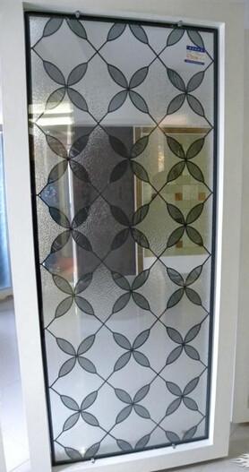 Buy cheap patina caming decorative glass panels of new design from wholesalers