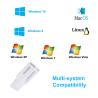 Buy cheap Dual Band USB WiFi Adapter 600Mbps For Mac OS Windows Vista from wholesalers