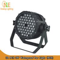 Buy cheap Wholesale dJ equipment led lamp 3w 54pcs waterproof led par light product