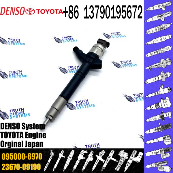 Original Common Rail Fuel Injector 23670-0R180 095000-7690 095000-7680 095000