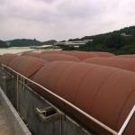 Red Mud PVC Membrane Biogas Cover Airproof For Versatile Storage Solution
