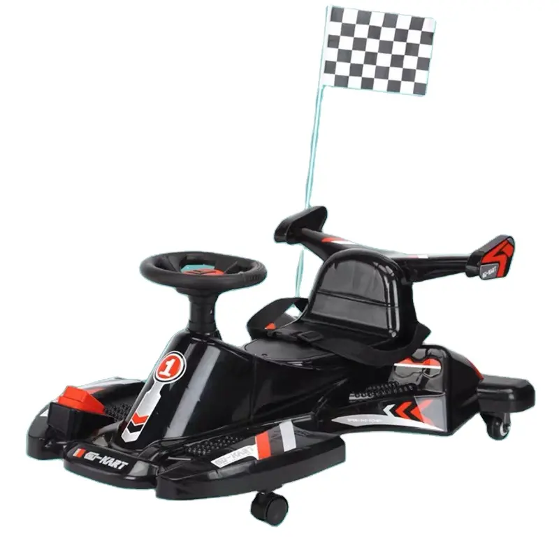 2023 Children's Mini 6v Electric Drift Go Kart Ride On Car For Child Battery Included