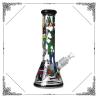 Buy cheap Dand Drawn Cartoon Art Beaker Bong 9mm Heady Glass Smoking Water Pipe 13.5 Inches from wholesalers