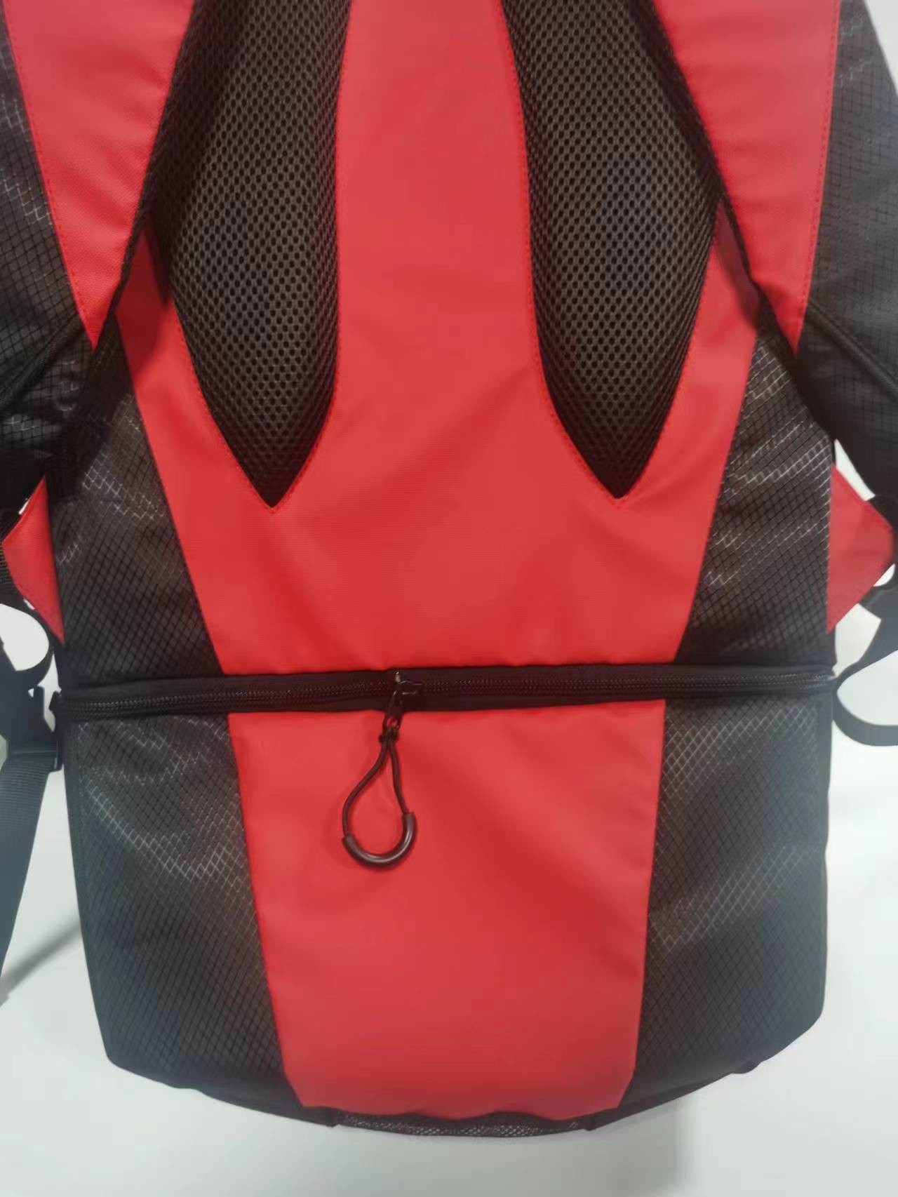 Yellow Waterproof Cycling Rucksack , Motorbike Helmet Backpack With Dry / Wet Separation