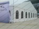White PVC Cover PVC Event Tent , Large 20m Clear Span Tent For Outdoor Auto