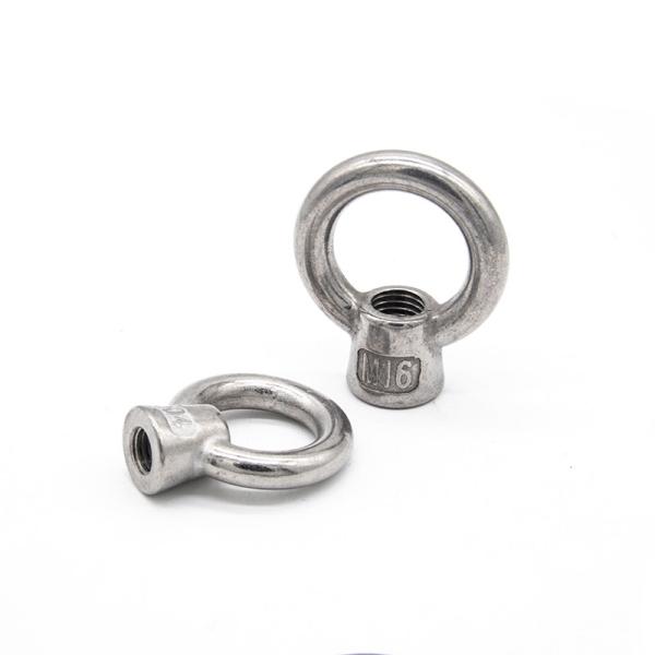Buy cheap Safety And Stability Custom Size Stainless Steel Eye Nuts 6mm 10mm Eye Nut from wholesalers
