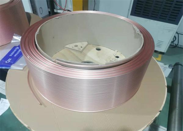 Buy cheap Inner Grooved Air Conditioner Copper Pipe Tube GB T19447 Standard from wholesalers