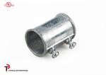 1/2" Electrical Pipe Fittings Galvanized Steel EMT Set Screw Coupling For