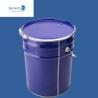 Buy cheap Blue 5 Gallon Metal Paint Bucket , Round Metal Pail With Handle from wholesalers