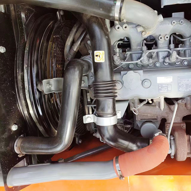 Mini Used Hitachi ZX120 Excavator 12 Ton Original ISUZU Engine 66kw Rated Power