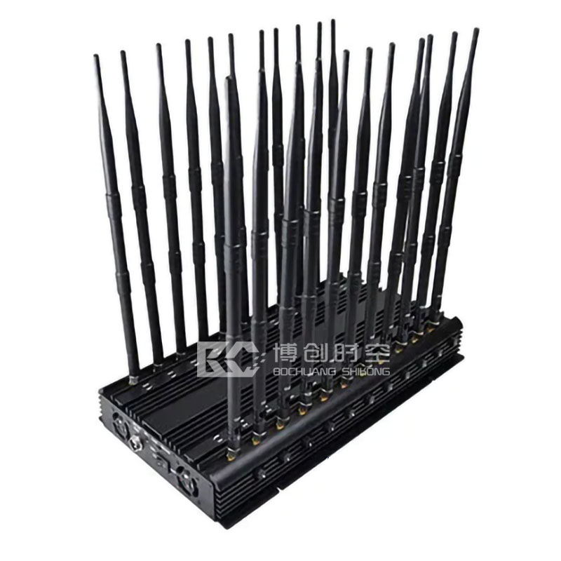 22 channels of power adjustable multifunctional 5G mobile phone signal jammer VHF,UHF interphone jammer GPSwifi jammer