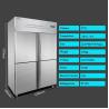 Buy cheap 797L Upright Refrigerator Freezer Commercial Frost Free Smart Low Temperature For Restaurant from wholesalers