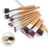 Buy cheap Bamboo Handle Makeup Brushes Set Vegan Cruelty Free Kabuki Foundation Blending from wholesalers