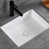 Buy cheap 500x400 Undermount Bathroom Vessel Sinks Sink Bowl Solid Softly Round Corner from wholesalers