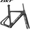 Buy cheap 700C Chameleon Color Carbon Fiber Road Frame Fixed Gear Tracking Road Frameset from wholesalers