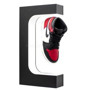 Buy cheap E shape magnetic levitation floating pop sneaker shoes display stands from wholesalers
